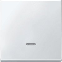 Лицевая панель Schneider Electric Merten Antique для 1-кл. выключателя с подсветкой белый 